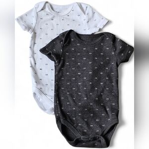 Calvin Klein Logo Onesie Set 2 Pack Size 3–6M